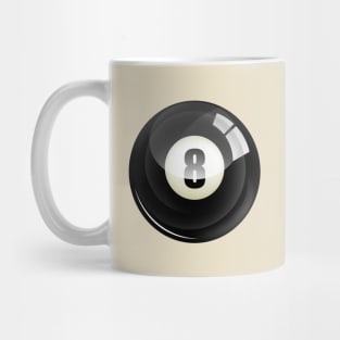 Eight Ball Graphic Mug